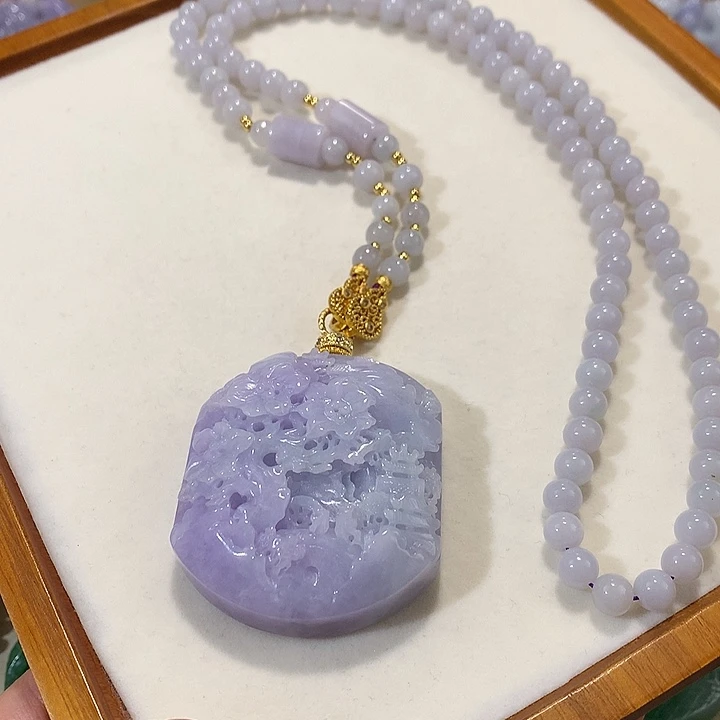 翡翠未镶嵌颈饰翡翠吊坠