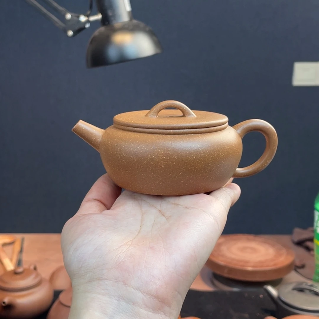 茶壶紫砂半手工大彬诗意150cc