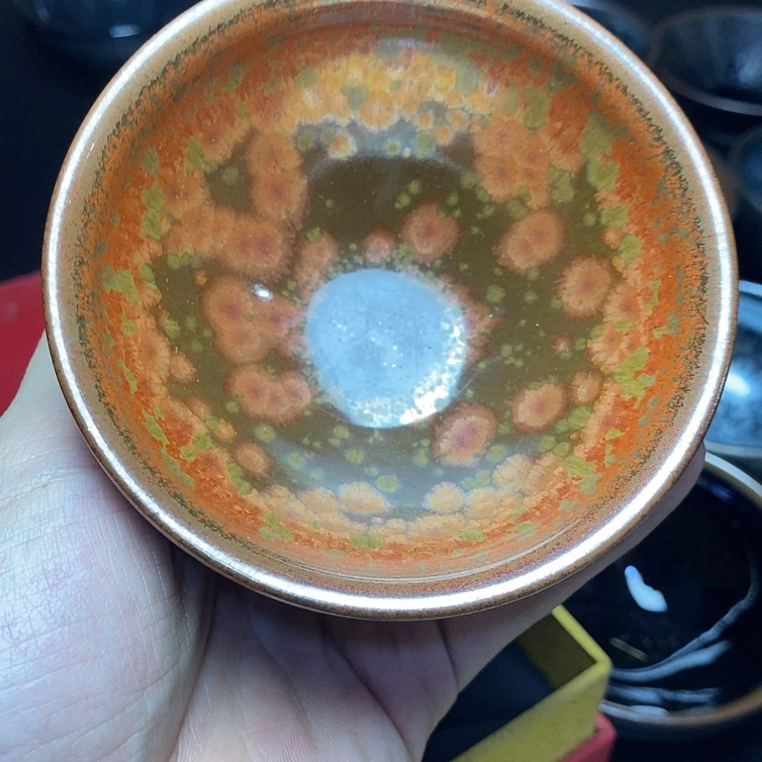 我***一茶盏64建窑建盏主人杯