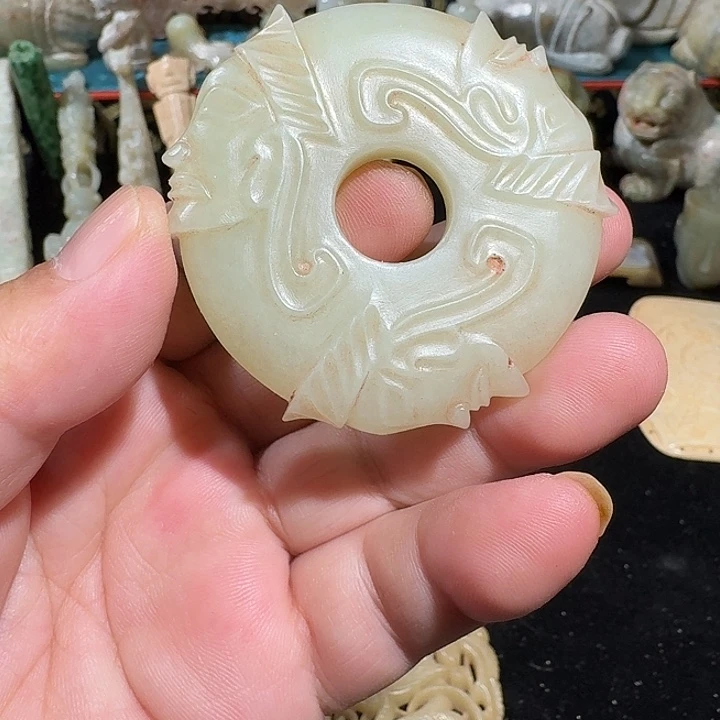 稚***虑和田玉（糖玉）未镶嵌挂件