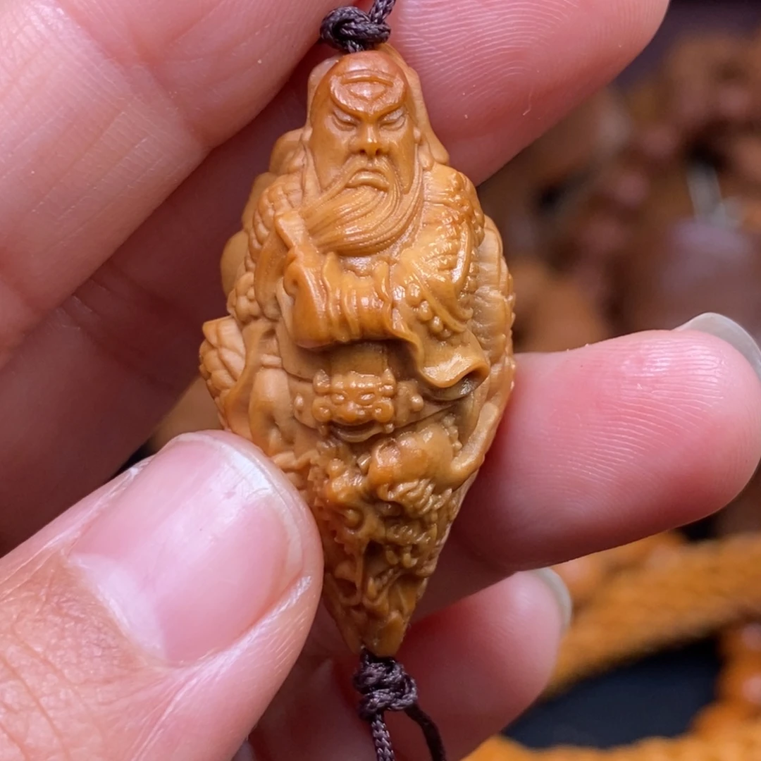 菩提籽类橄榄核雕刻手串手链项链吊坠