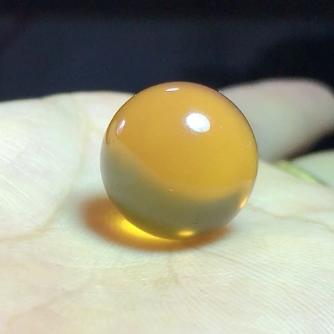 未镶嵌颈饰琥珀福利，单珠尺寸16.4