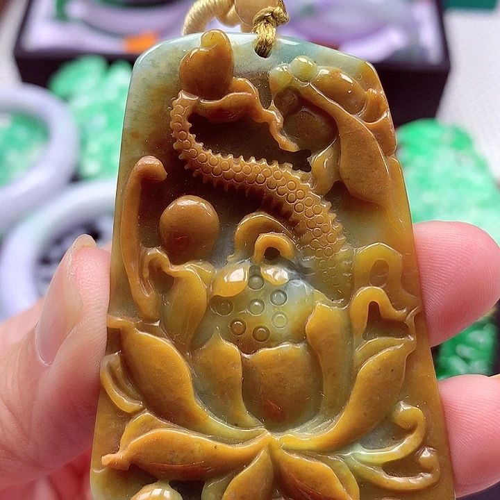 颈饰未镶嵌翡翠翡翠