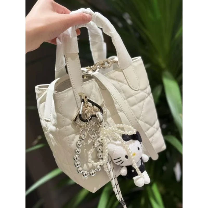 99新 DIOR/迪奥  展会外场！白金mini竖版土著包