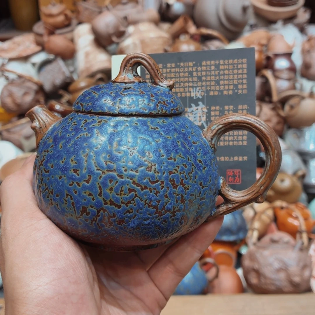 柴烧原矿高岭土高温茶器皿