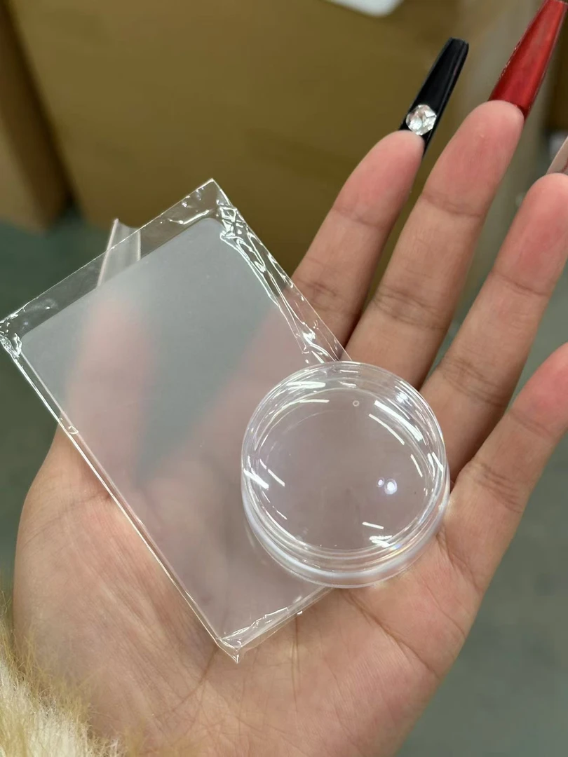 【马上制造局】美甲工具透明大头印章法式指甲印花工具模板转印章