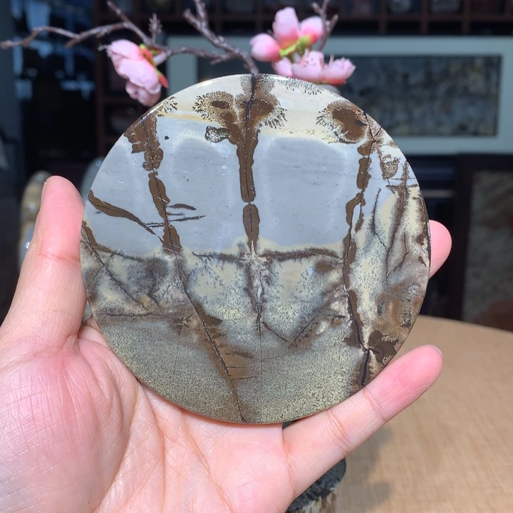 广西国画石摆件，观赏收藏