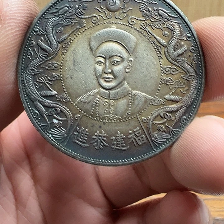 （一家臻藏）可吸翻可吹响龙洋工艺品 精选摆件