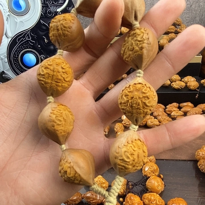 橄榄核手串/手链龙财