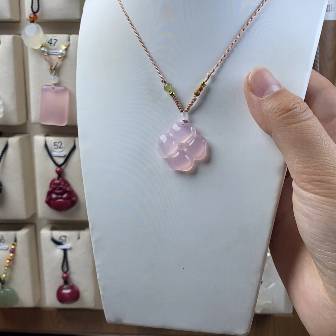 玛瑙/玉髓合金颈饰