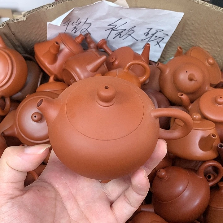 原矿朱泥茶壶茶具家用150