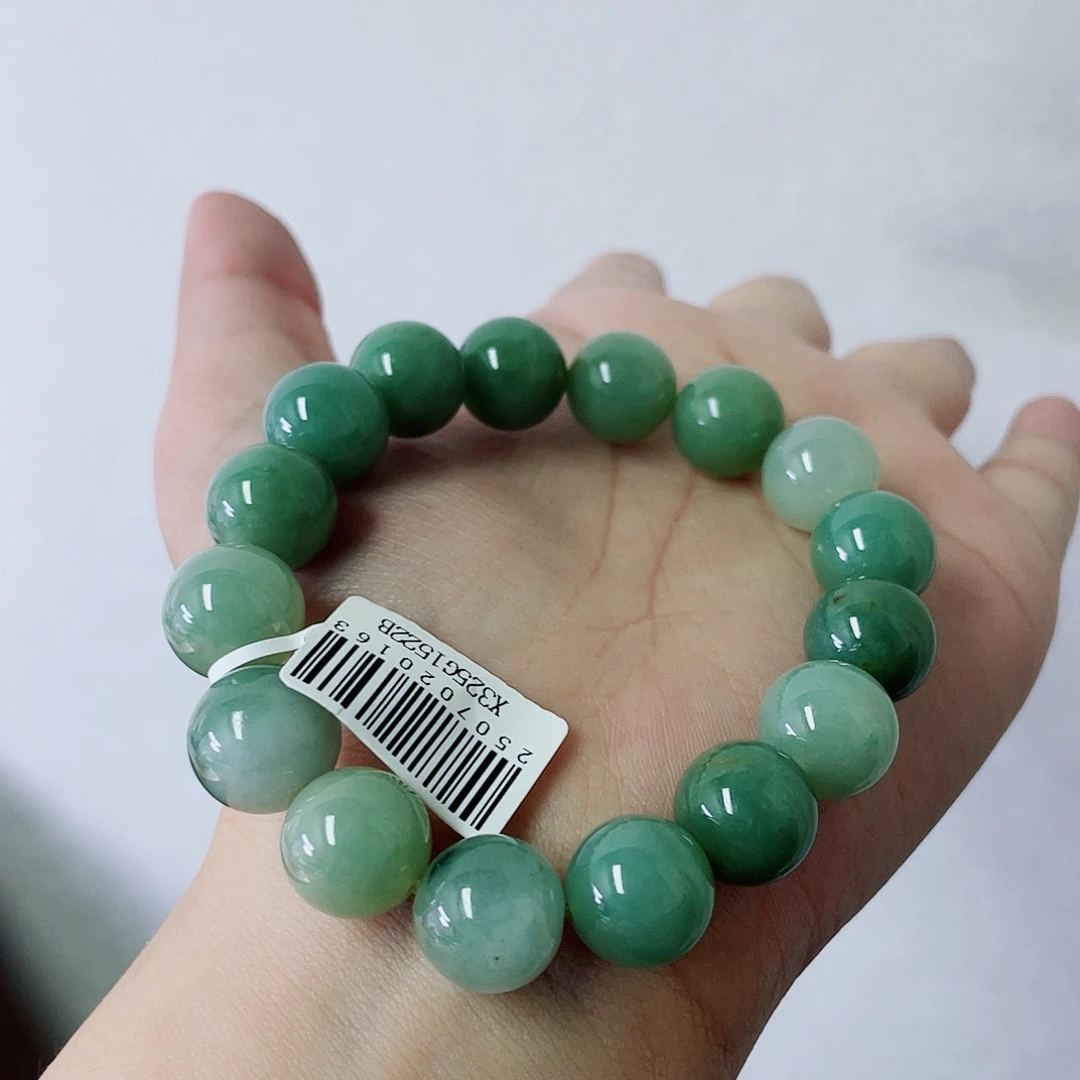 未镶嵌定制翡翠珠串
