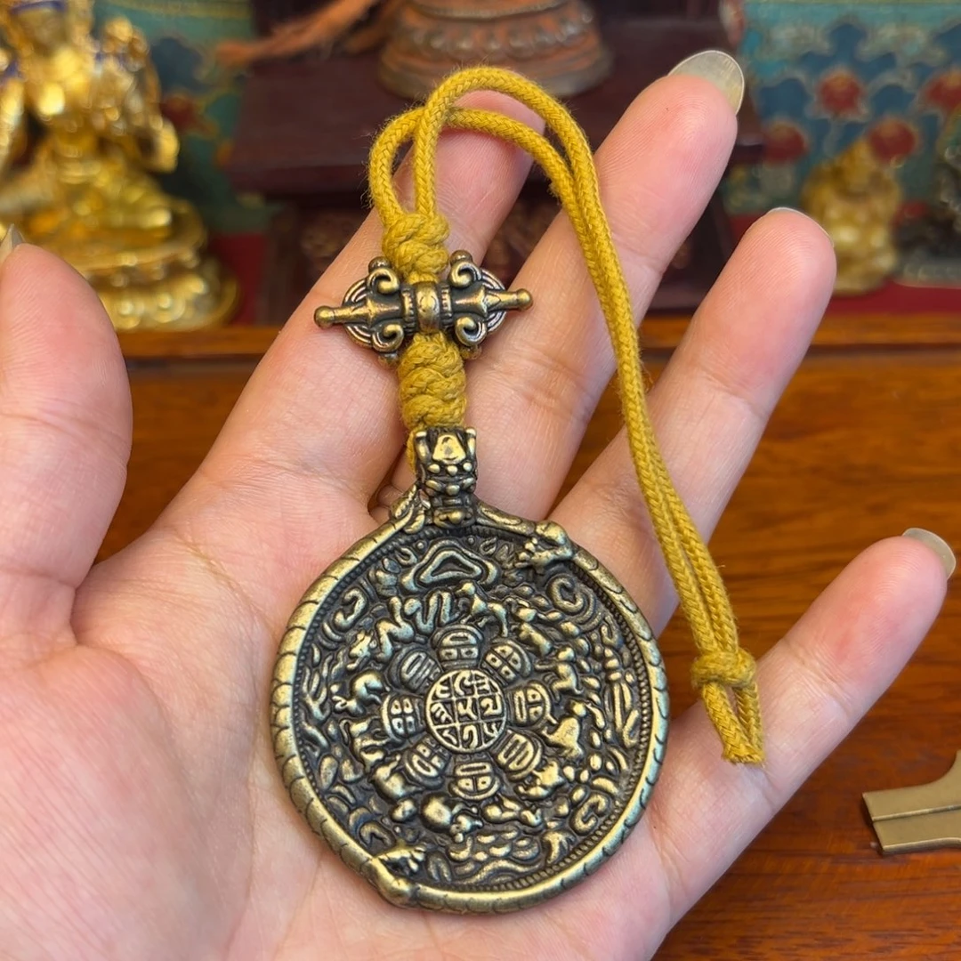 泥塑石*藏式风格小牌子