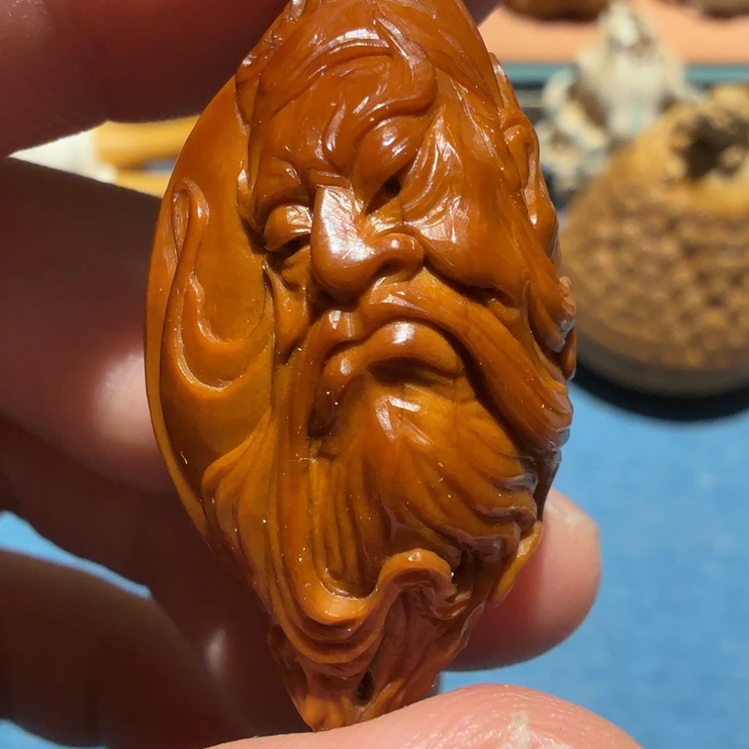 橄榄核手串/手链核雕工艺