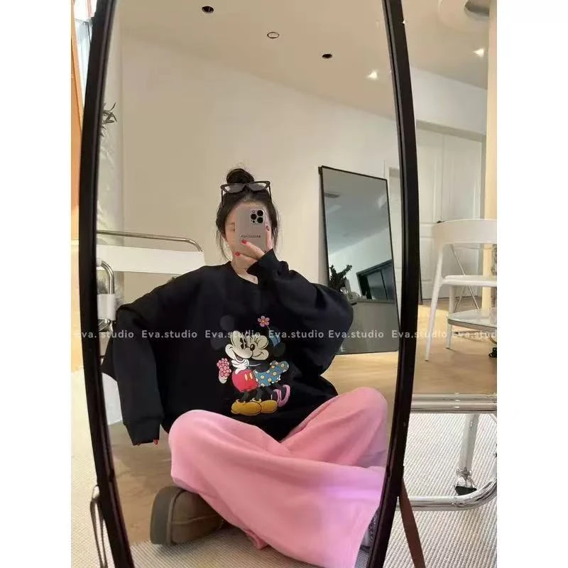 叙旧姑嫂推荐新款  宽松休闲潮流卫衣加绒3110编码7