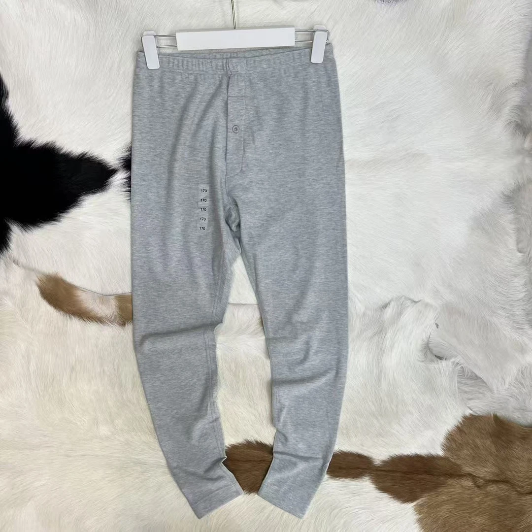 柜货 莫代棉 轻柔无束缚感 男士秋冬修身保暖秋裤 打底裤 内裤