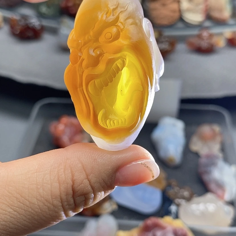 【闪购商品】未镶嵌吊坠定制玛瑙