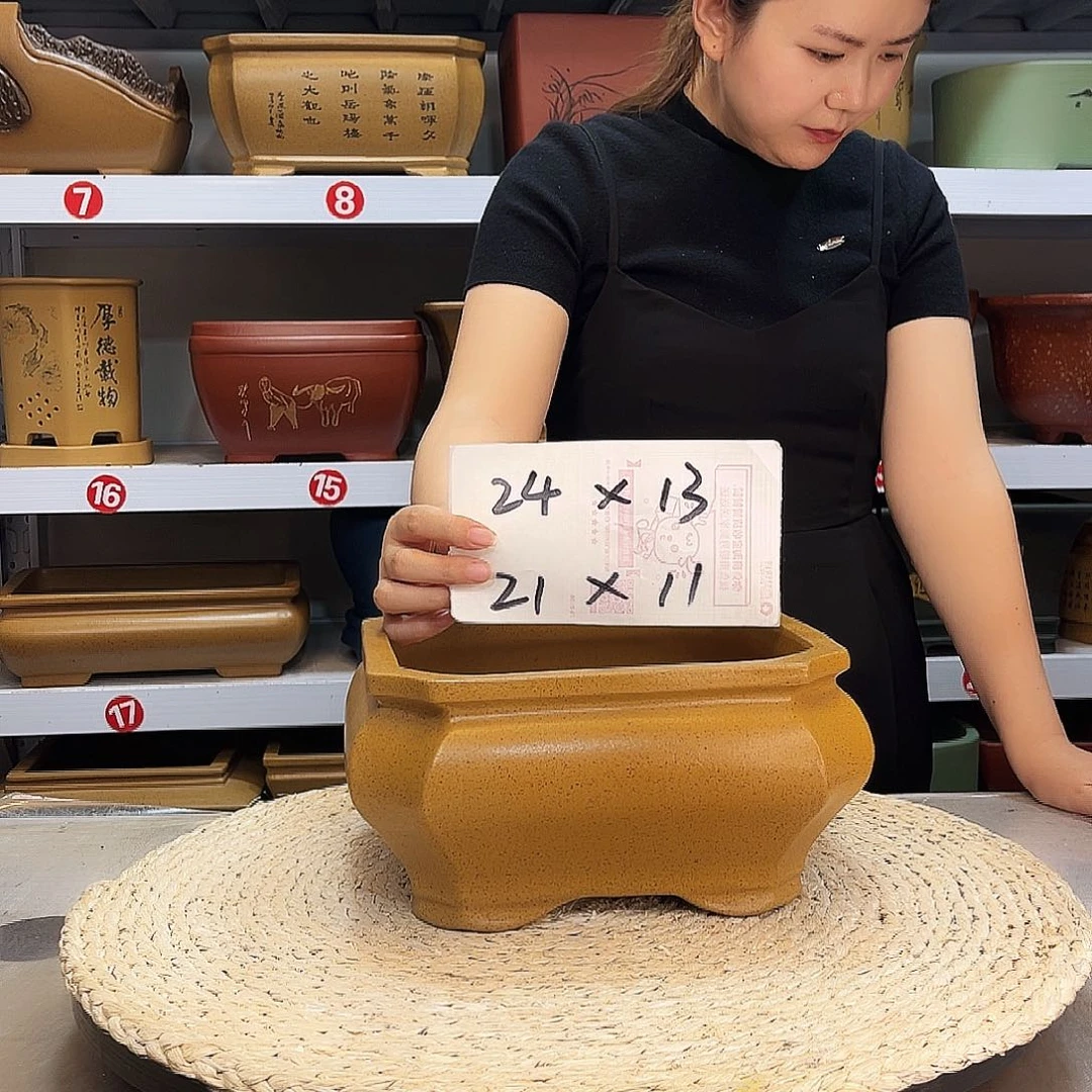 紫砂花盆紫砂花盆