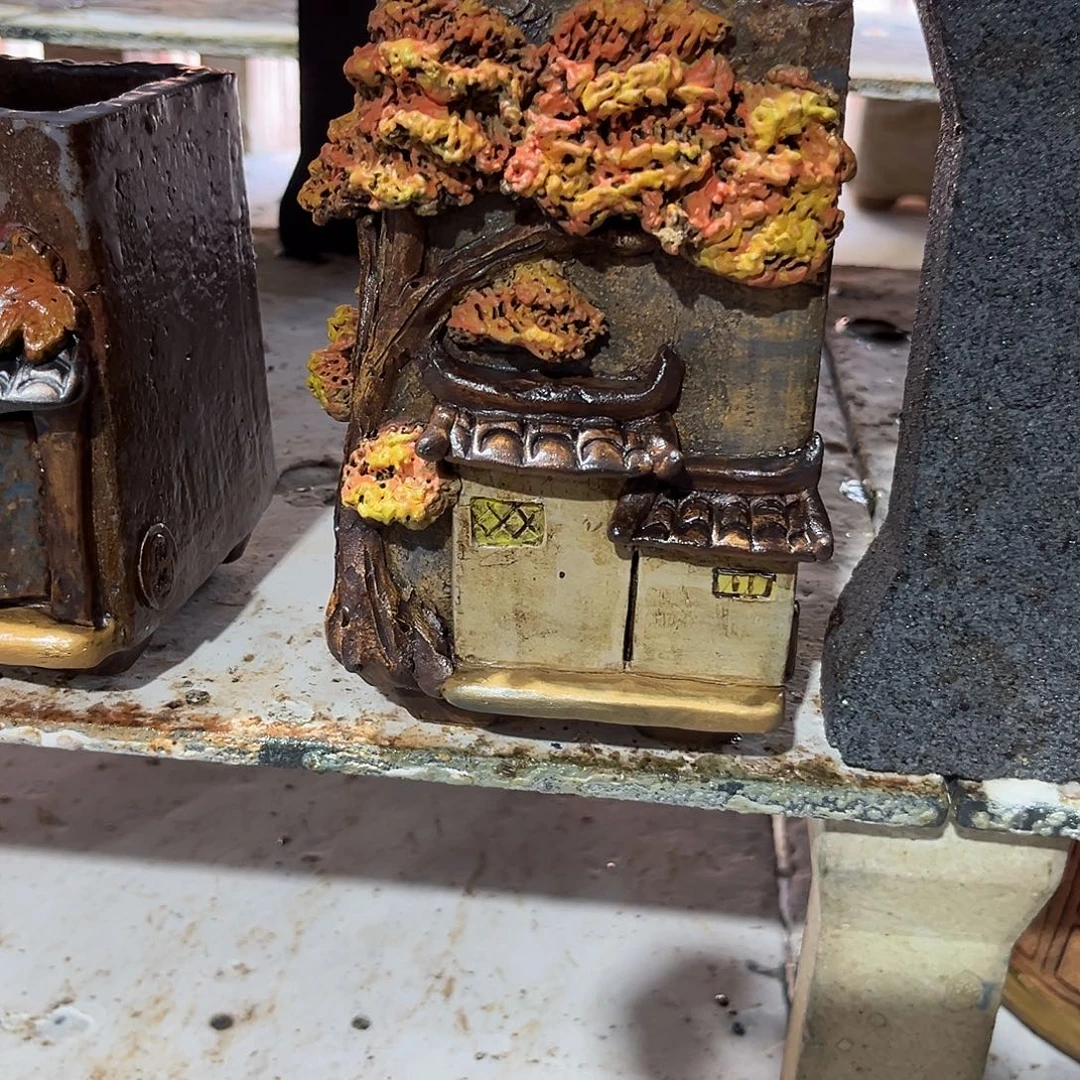 微瑕20 号陶然花器手工花盆