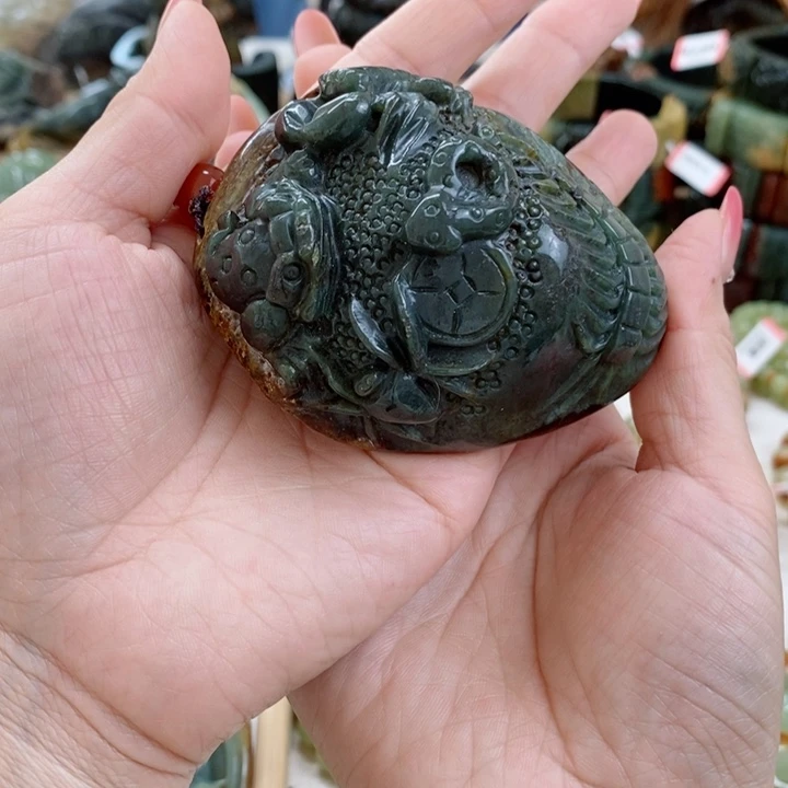 透闪石质玉手把未镶嵌