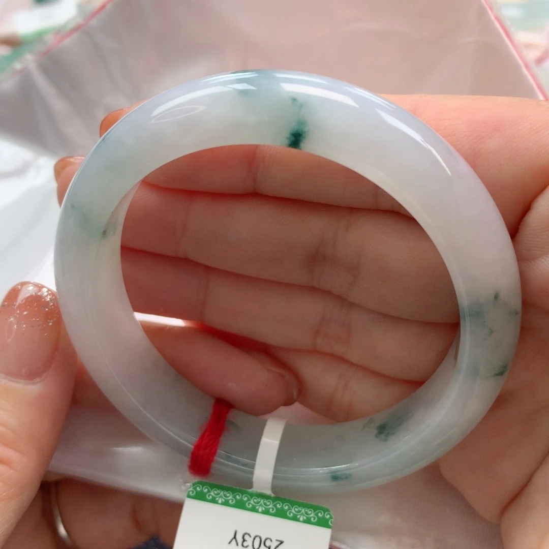 未镶嵌手镯翡翠缅甸天然翡翠55圈