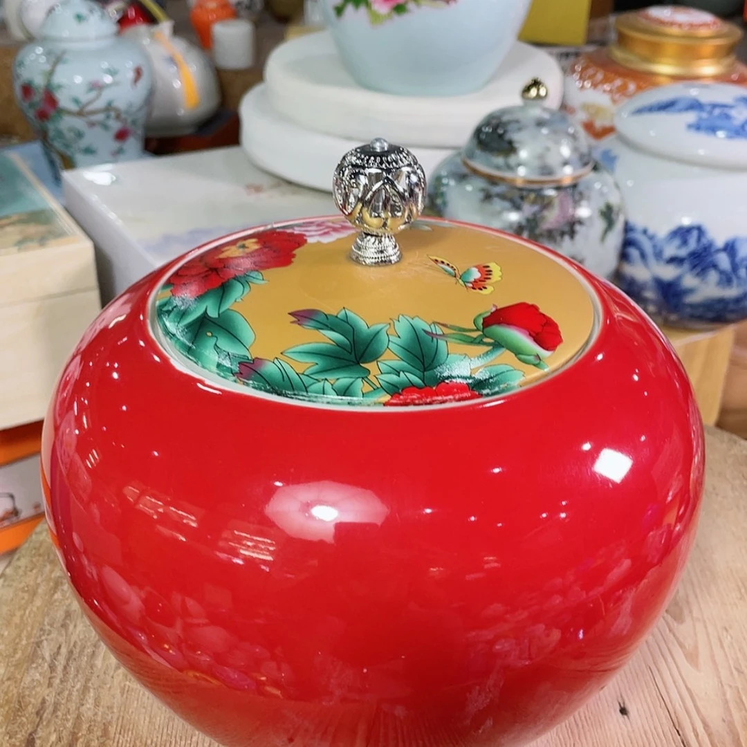 【闪购商品】罐陶瓷茶叶罐密封罐