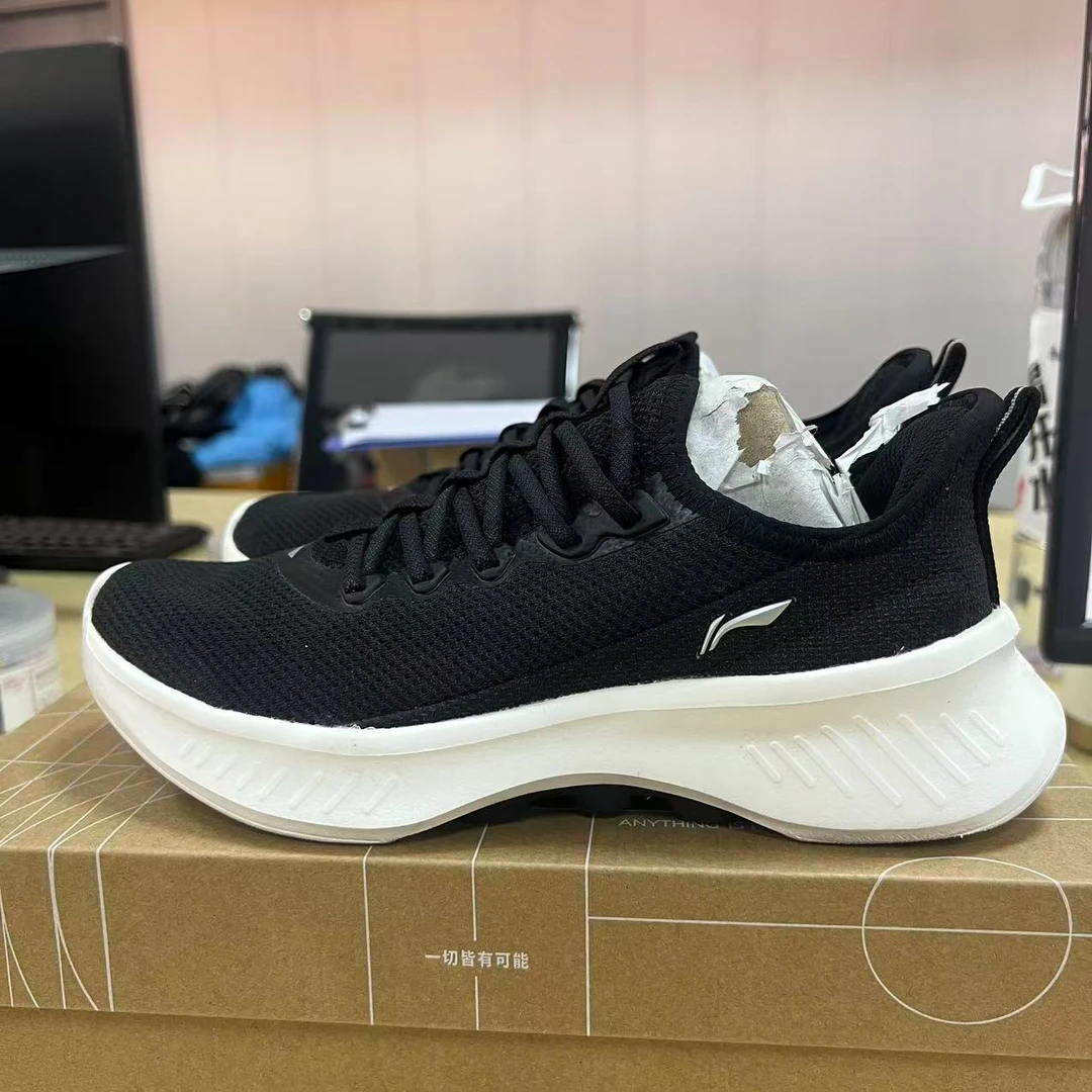 《B品以直播展示为准》鞋底脏-李宁女子休闲运动鞋AGLU320-6