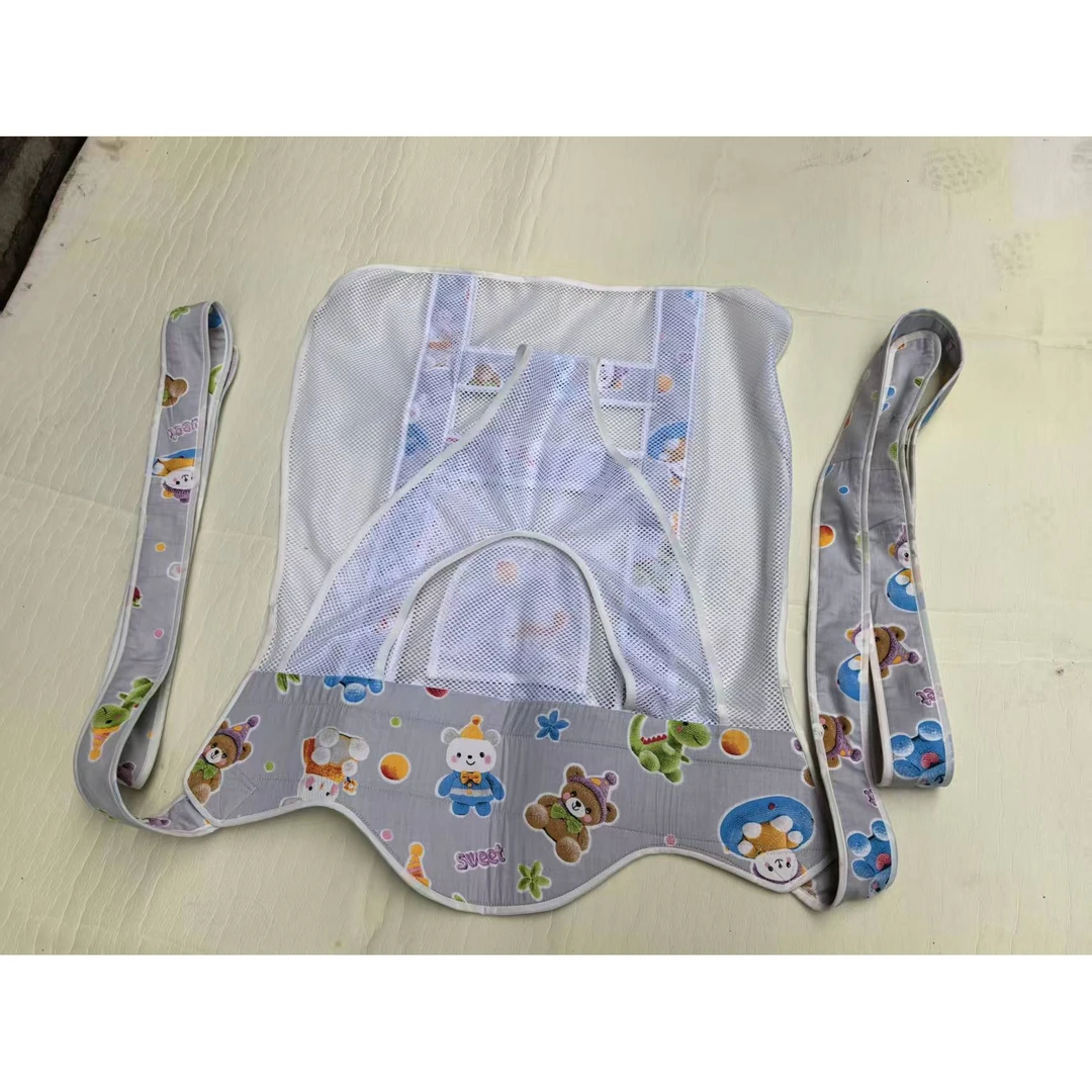 2025便携包款透气网纱婴儿背带适合3个月到3岁宝宝夏季外出背带