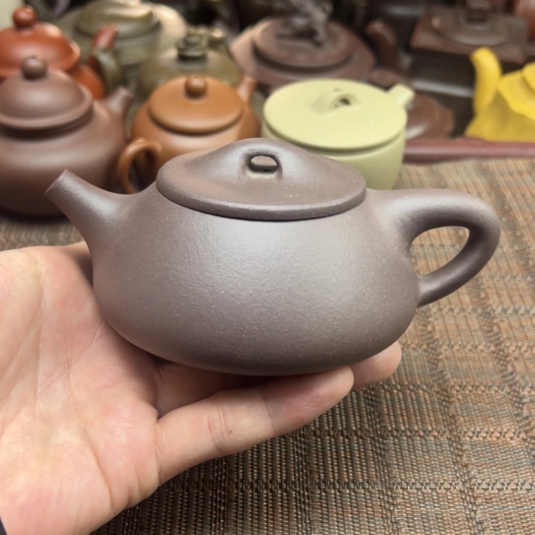 紫砂茶壶宜兴原矿紫砂壶200毫升容量