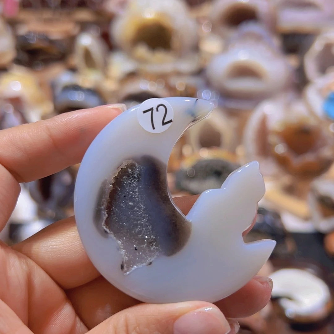 未镶嵌水晶大型摆件（非配饰）月亮猫