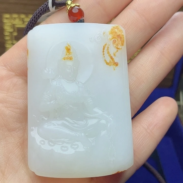 和田玉挂件未镶嵌八****华T