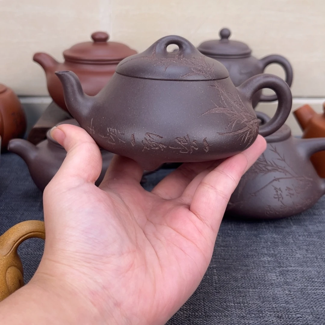 【***】茶壶紫砂宜兴紫砂茶全手工艺