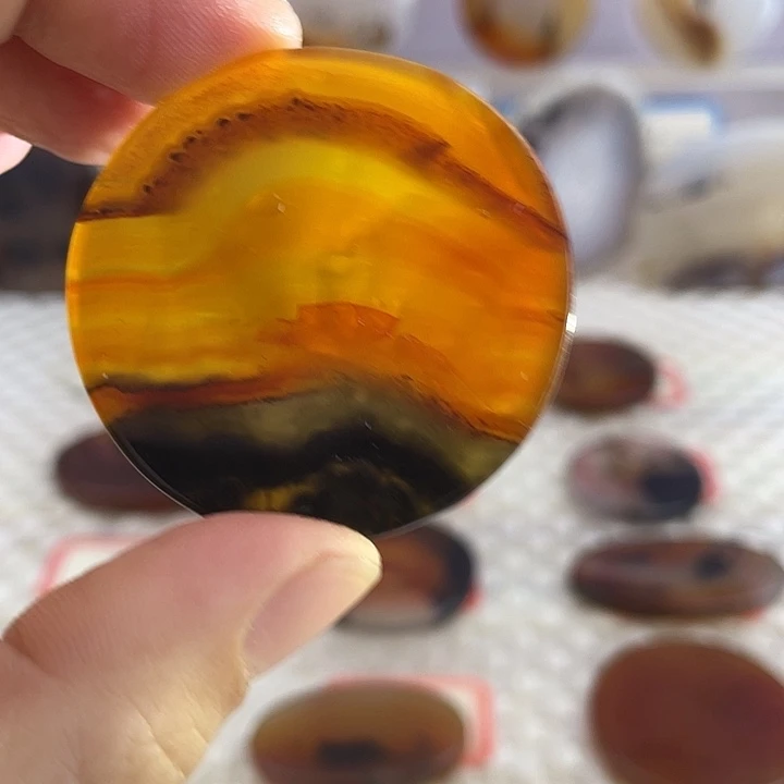 玛瑙/玉髓合金颈饰