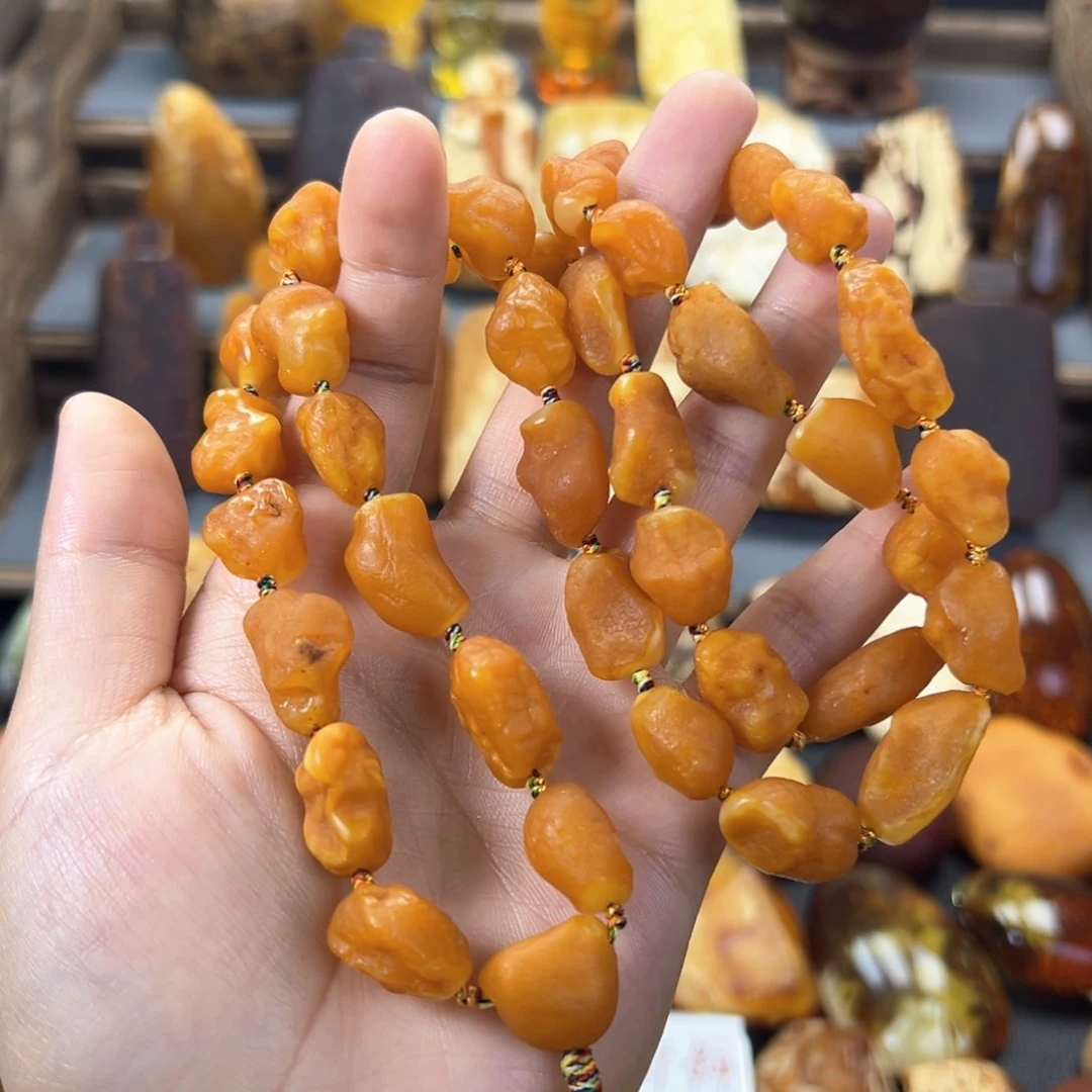 琥珀裸石未镶嵌琥珀