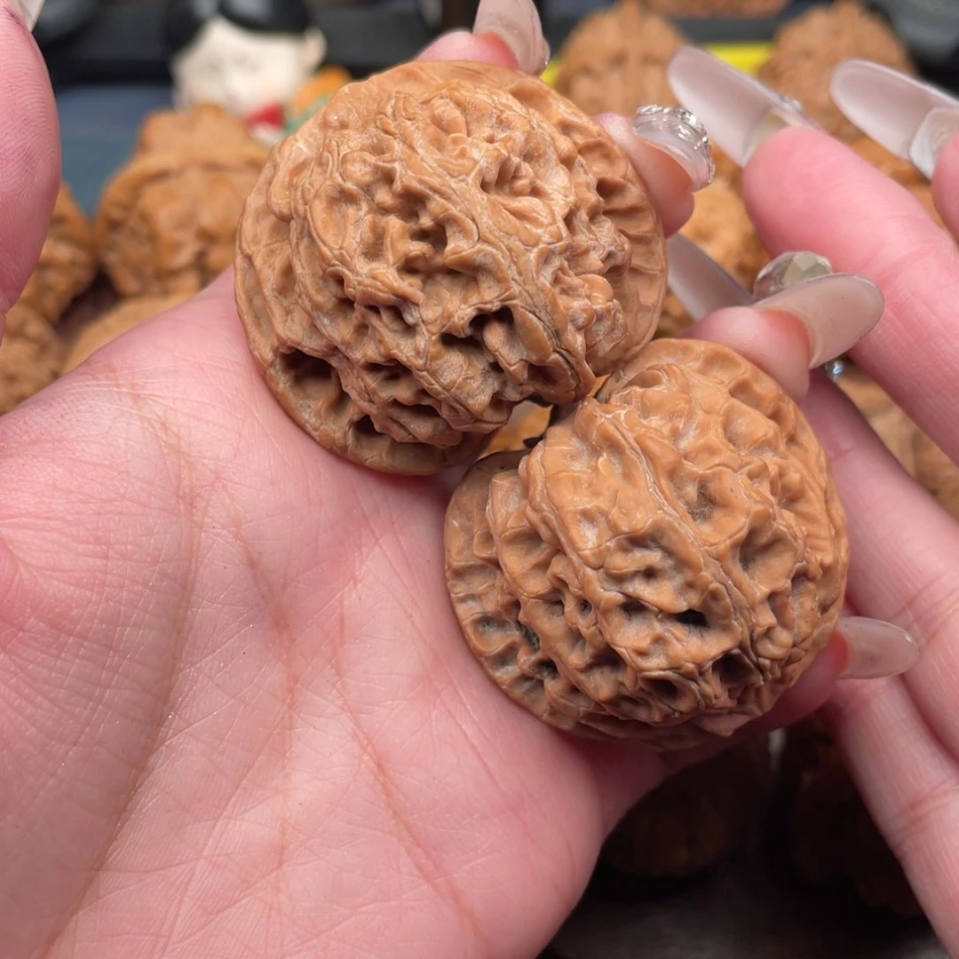 文玩核桃把件我**浓全品，苹果42