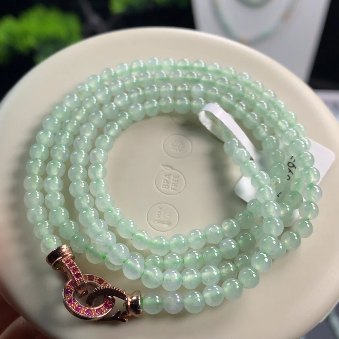 翡翠未镶嵌手链卡4