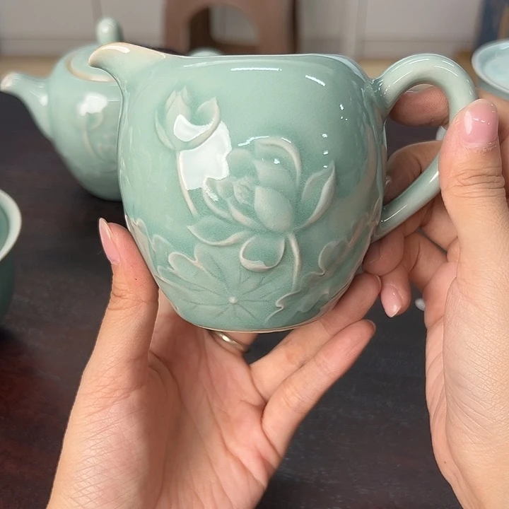 小米茶器龙泉云间青瓷