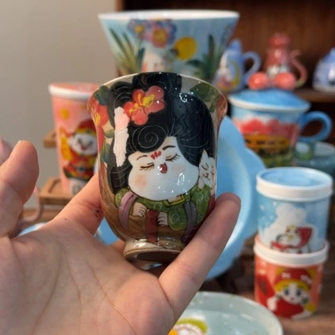 炉景德镇釉下手绘陶瓷
