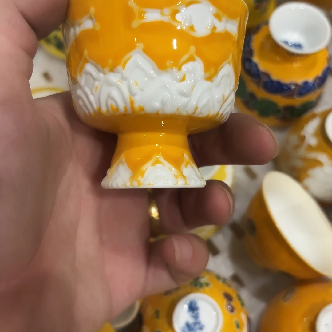 摆件高温陶瓷全手绘