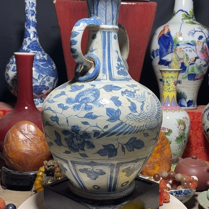 瓷片L****、青花瓷器手工制作