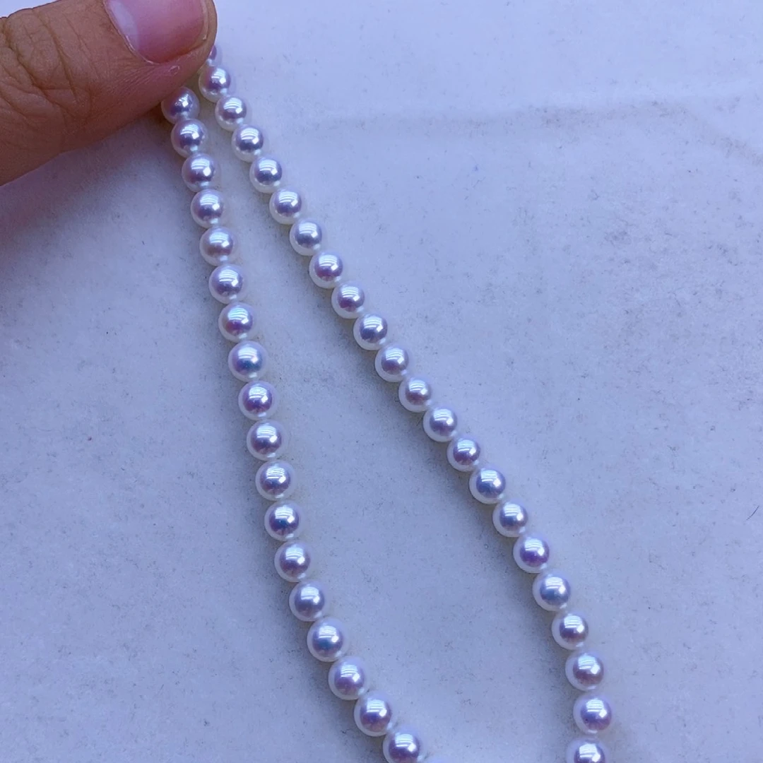 .***已淡水珍珠银S925镶嵌颈饰