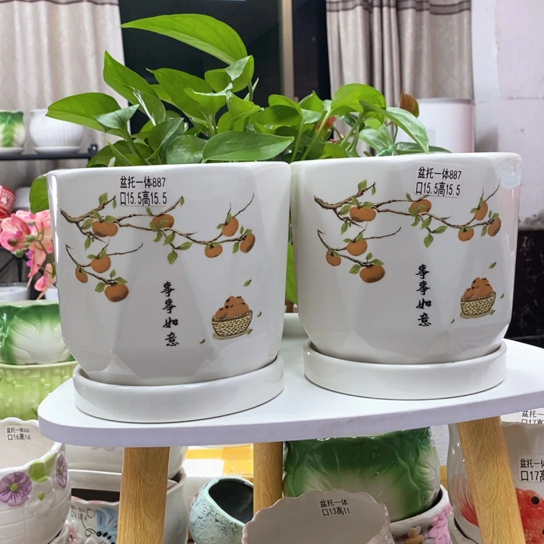 @陶瓷花盆@@5887