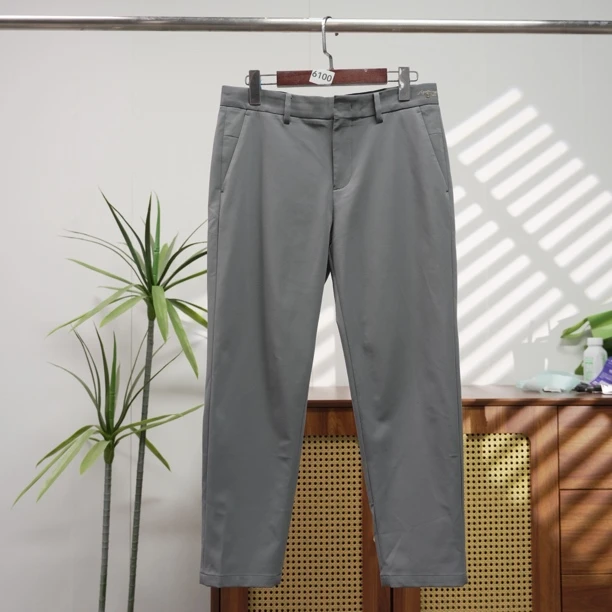 【B】长裤夏季休闲裤美式空气感西裤裤子男士山本风新中式2431-A7-9