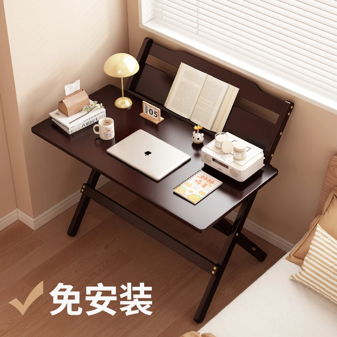 四档可折叠家用升降桌书桌新款学习作业简易北欧台式桌折叠电脑桌