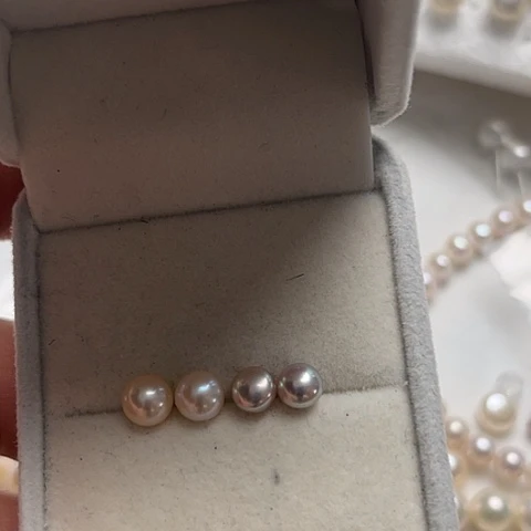 淡水珍珠颈饰银S925镶嵌J****?