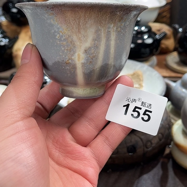 沁庐柴窑古法柴烧全手工茶具