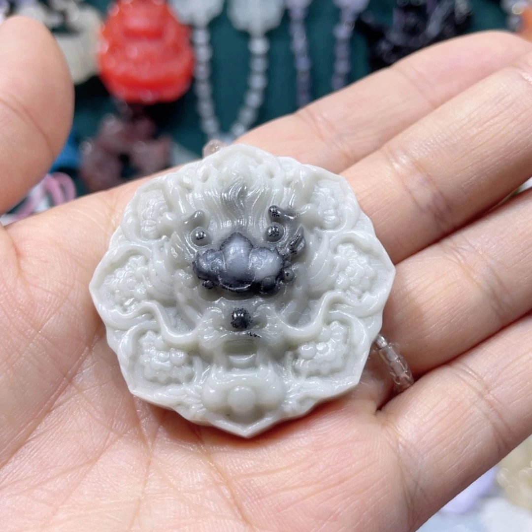 【闪购商品】未镶嵌岫玉颈饰52项链