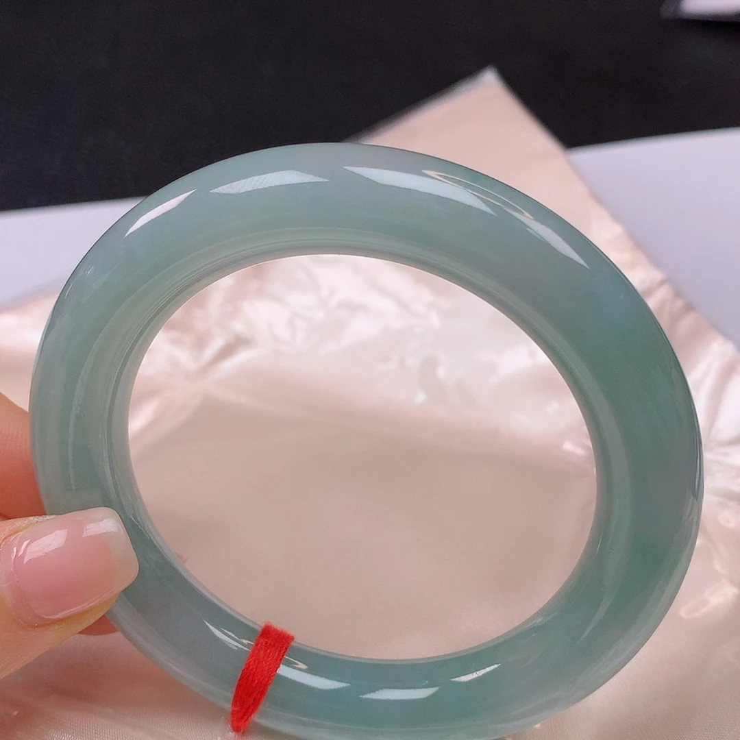 【闪购商品】未镶嵌手镯翡翠55圆条手镯