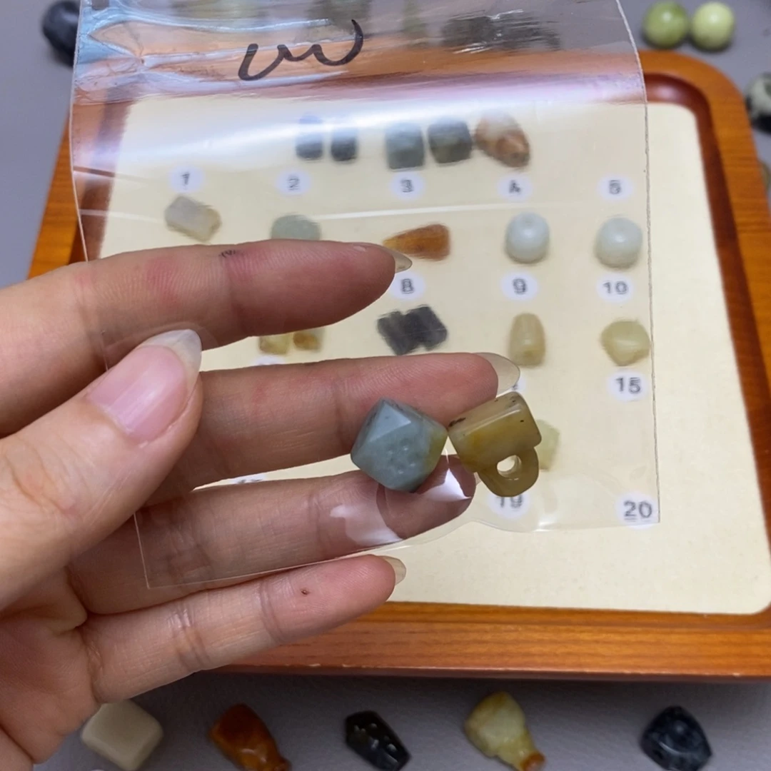 蛇纹石玉合金配饰0**0