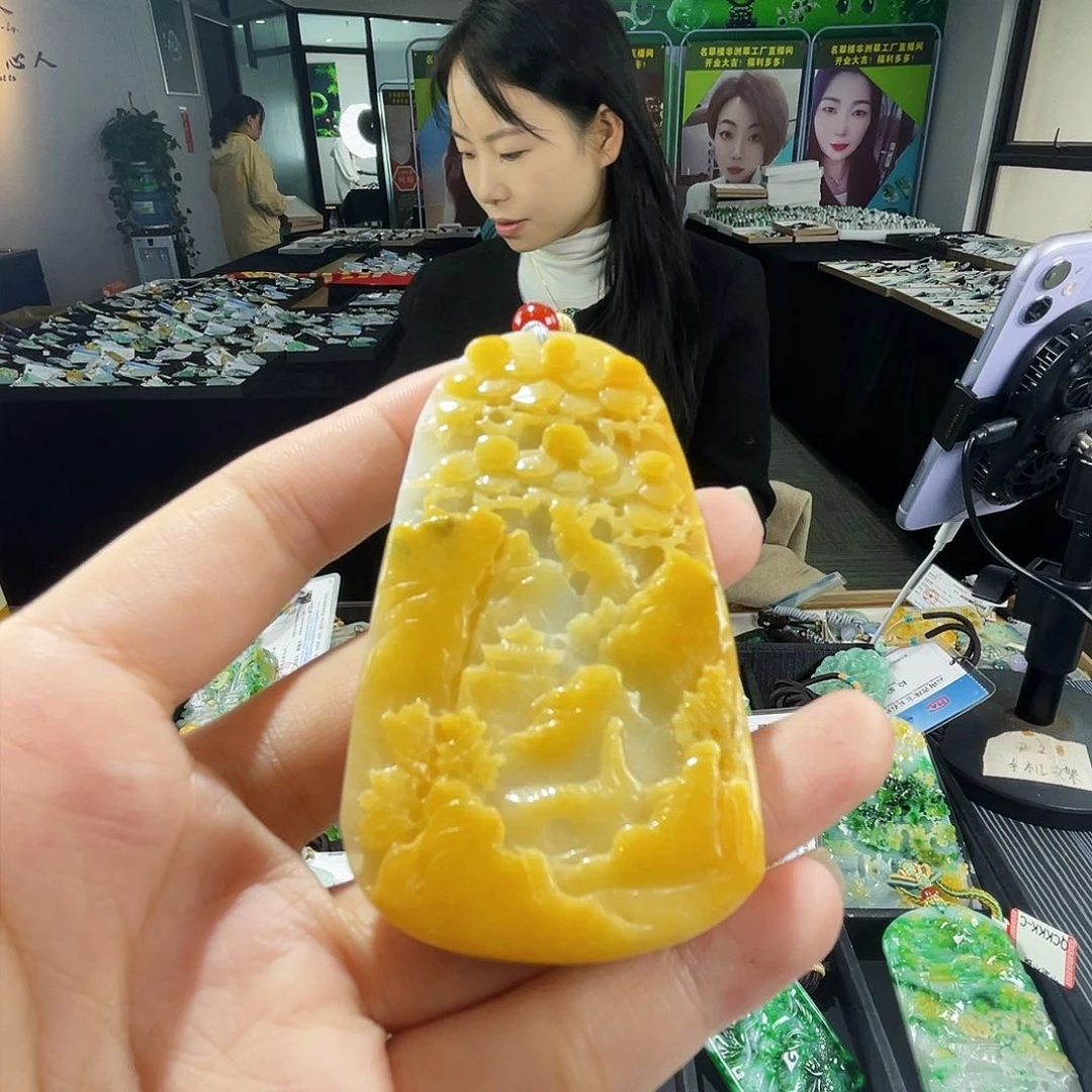 颈饰未镶嵌翡翠一
